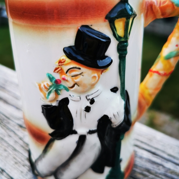 Vintage Drunk Man Show Me The Way to Go Home Porcelain Beer Stein Japan - Picture 15 of 17